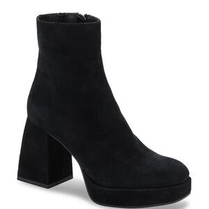DOLCE VITA Women's Ulyses Square Toe Platform Boots